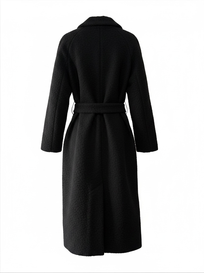 Preloved GANNI Coat Size 10-12 Black