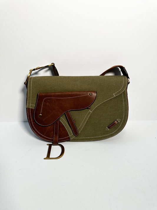 Green/brown Dior Handbag