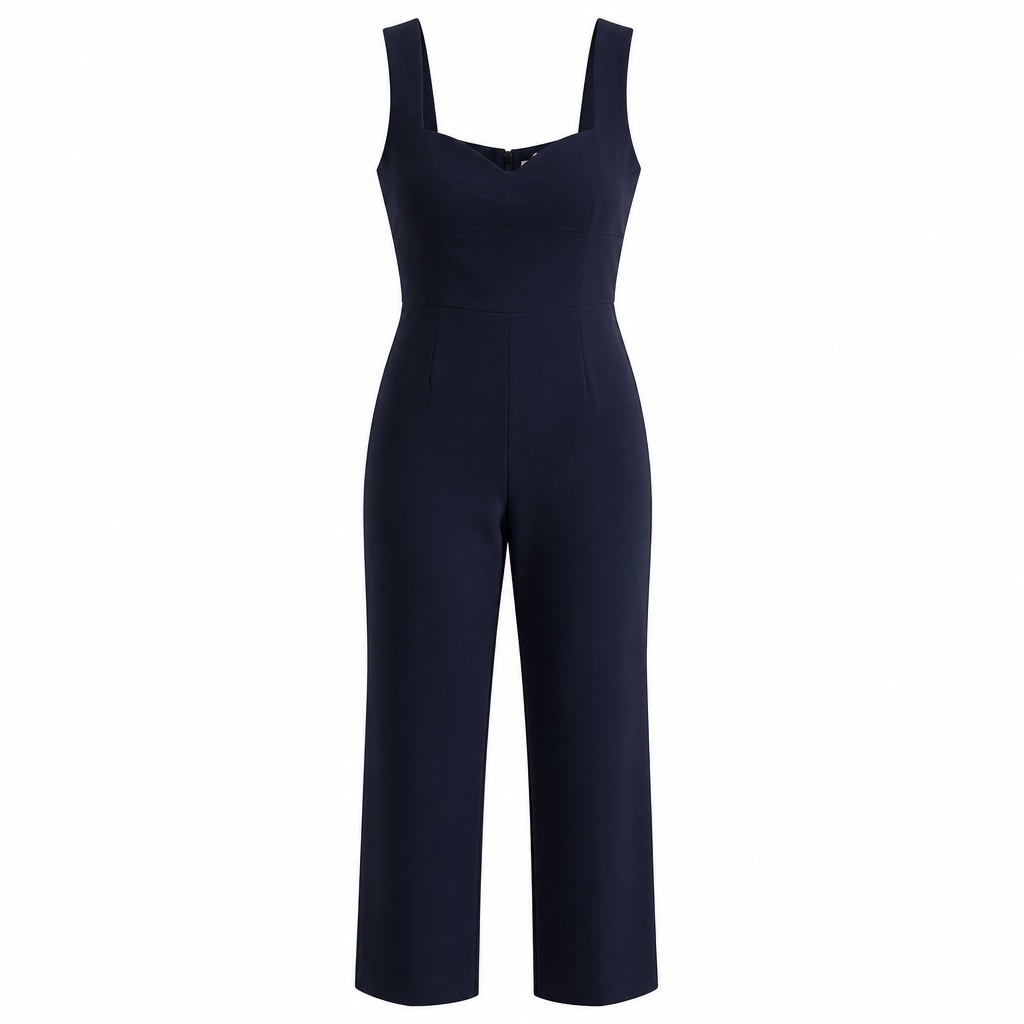 Preloved, Navy Boden Jumpsuit, 16