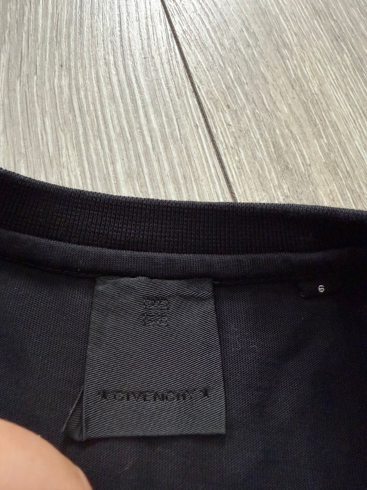 Preloved Black Givenchy Kids Top, Age 8