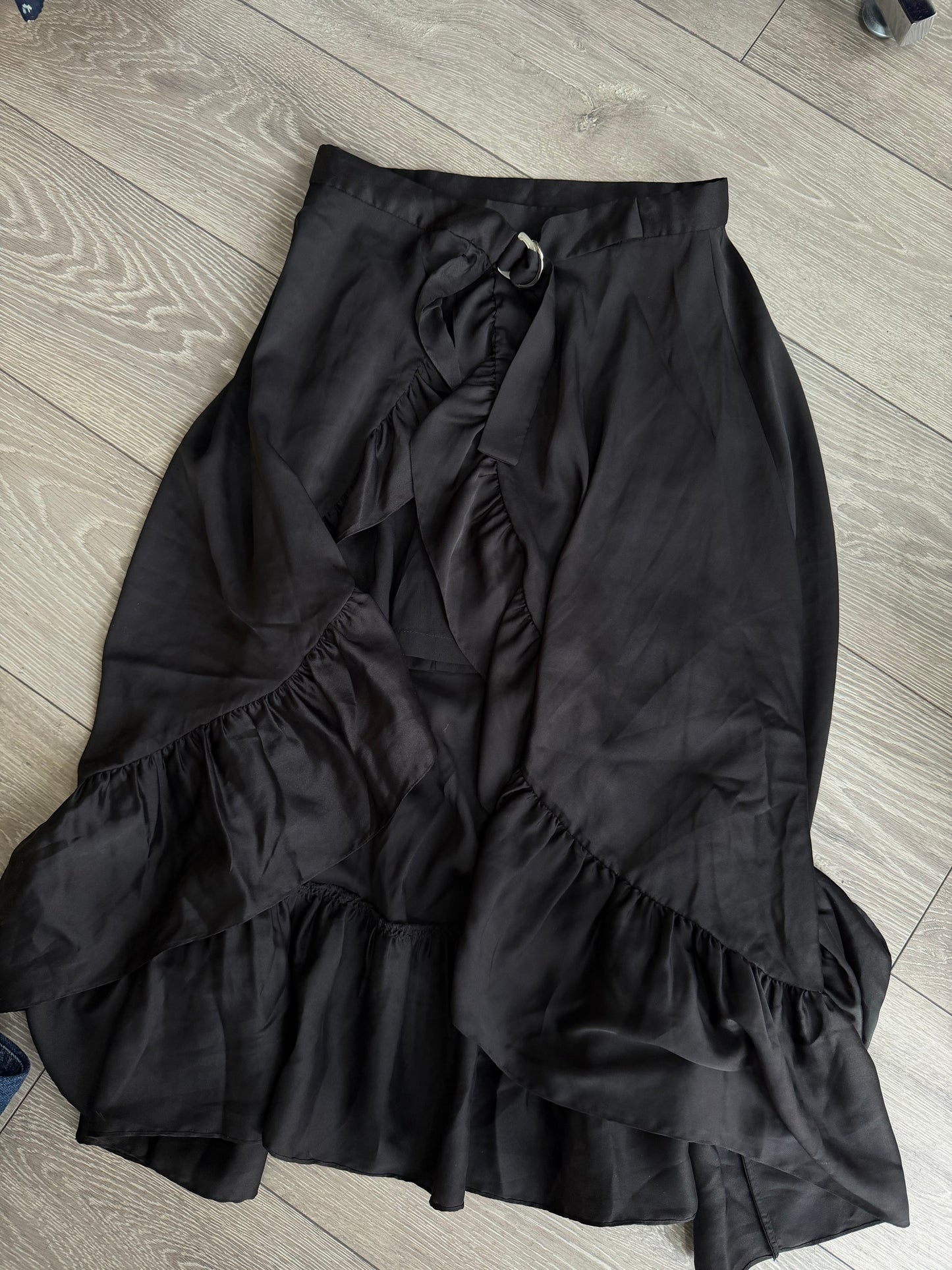 Preloved Sandro Skirt Size 12 Black