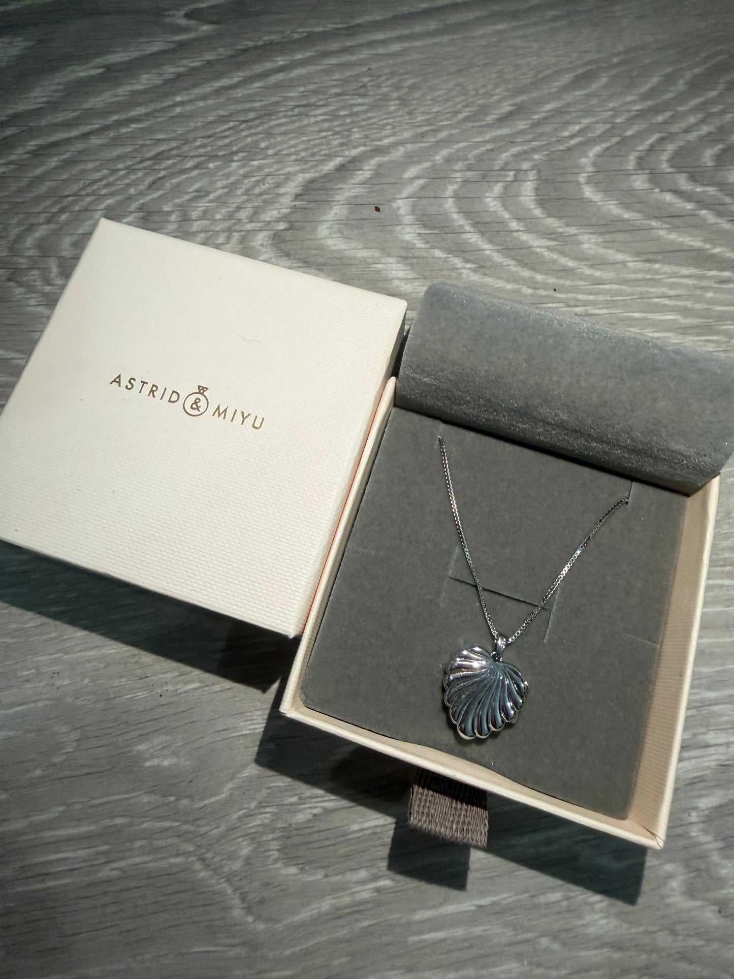Silver Astrid & Miyu Necklace, boxed