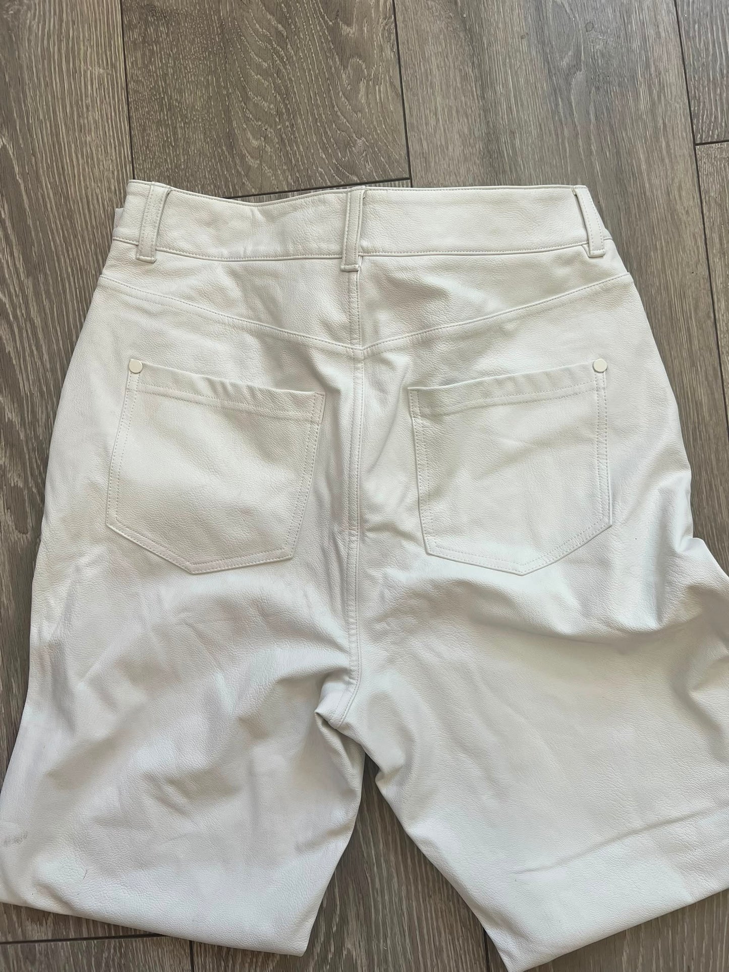 Pre-loved White Commando Trousers, S, BNWT