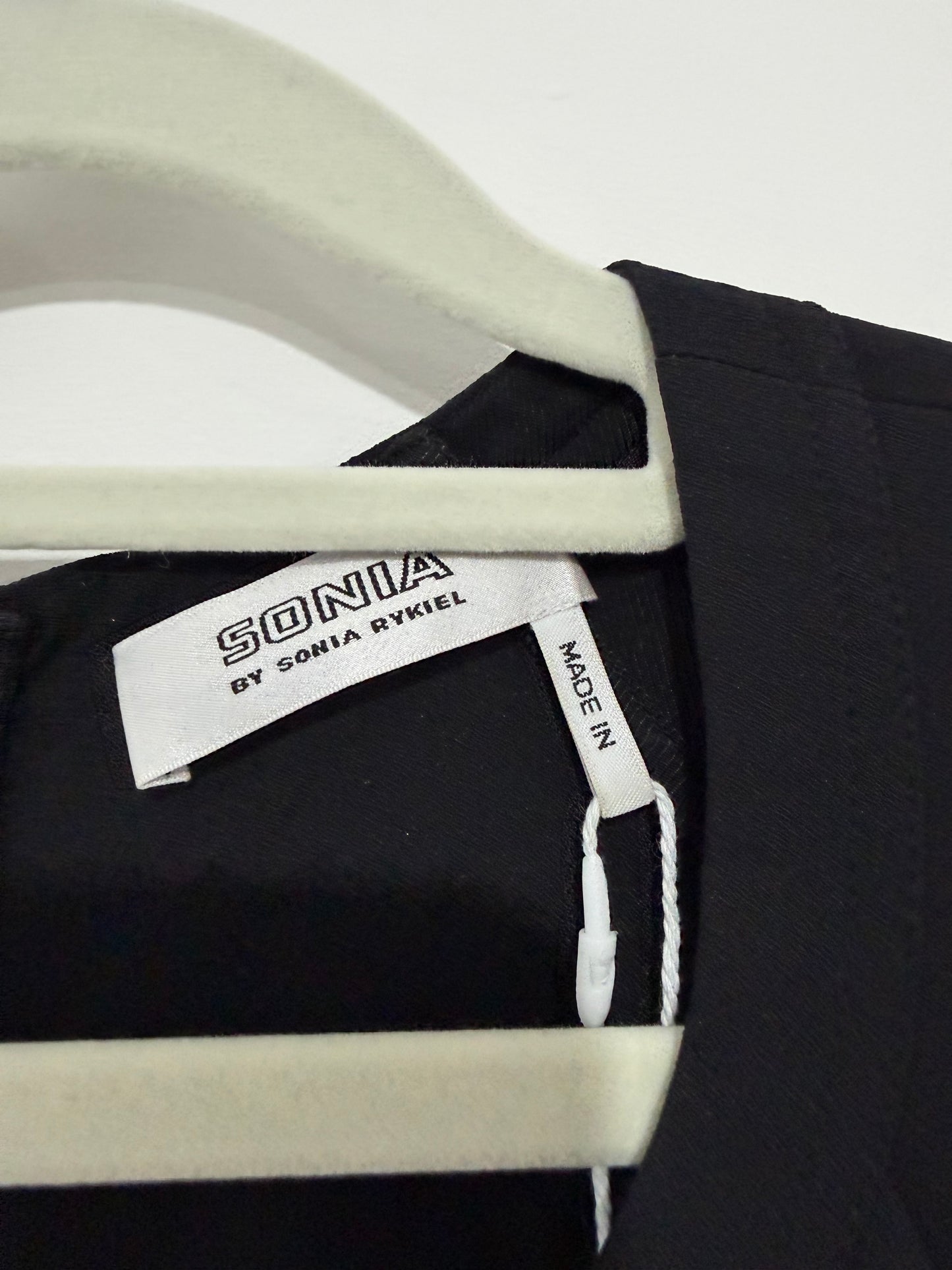 Pre-owned black Sonia rykiel Top, Size 12/14