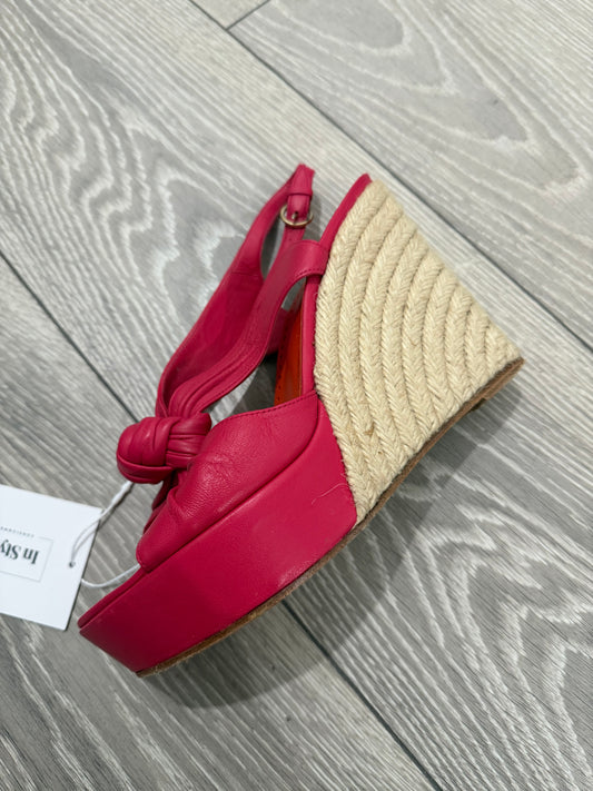 Pink Moschino Cheap and Chic Wedges, Size 38 - UK 5