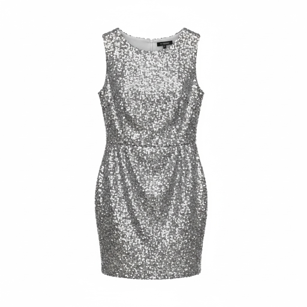 Preloved, Silver  Brose  Dress, UK 8