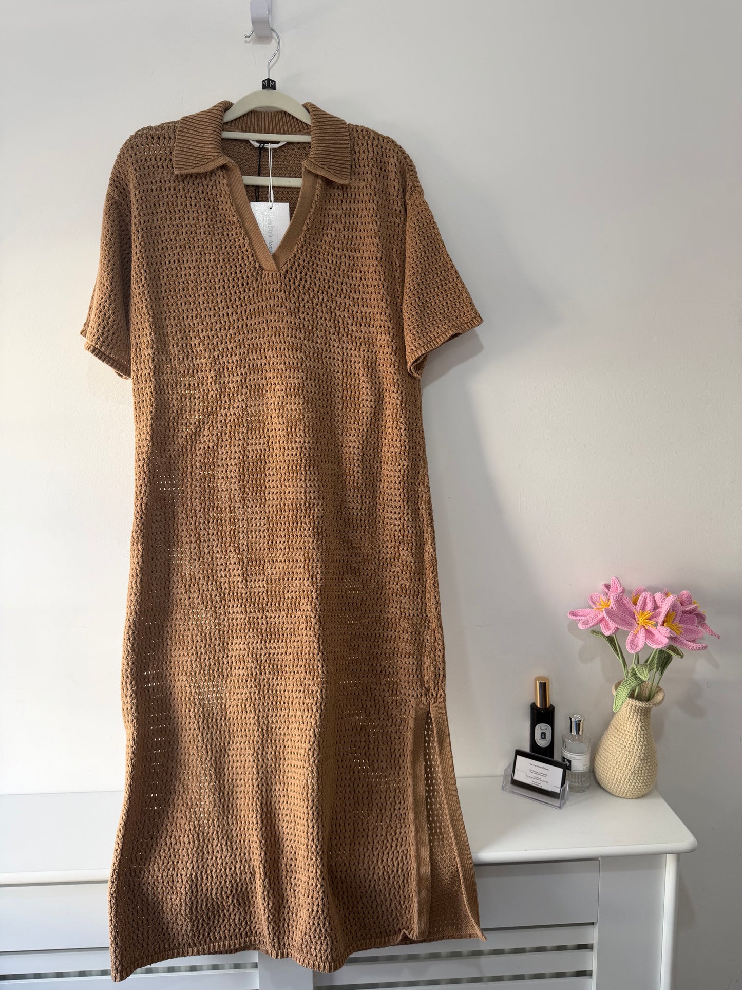 Preloved John Lewis Dress Size 12 Beige