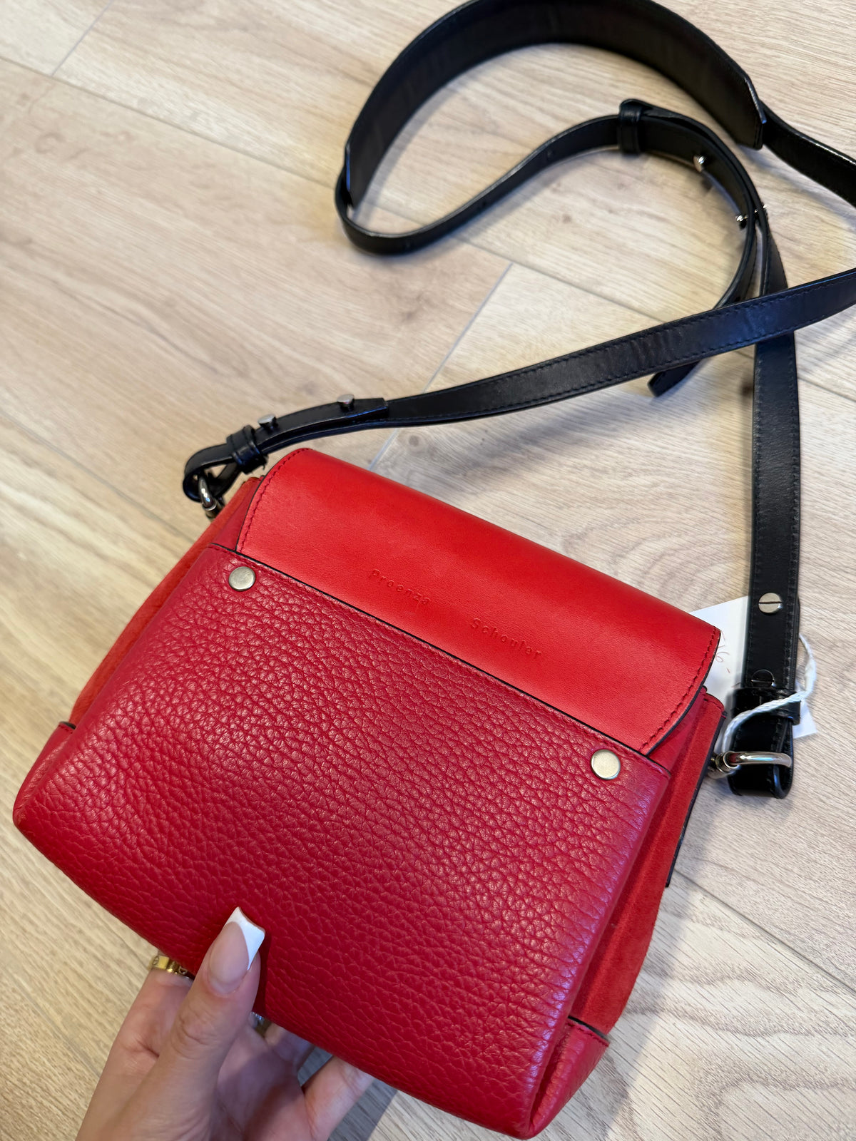 Preloved Proenza Schouler Handbag Red/Black