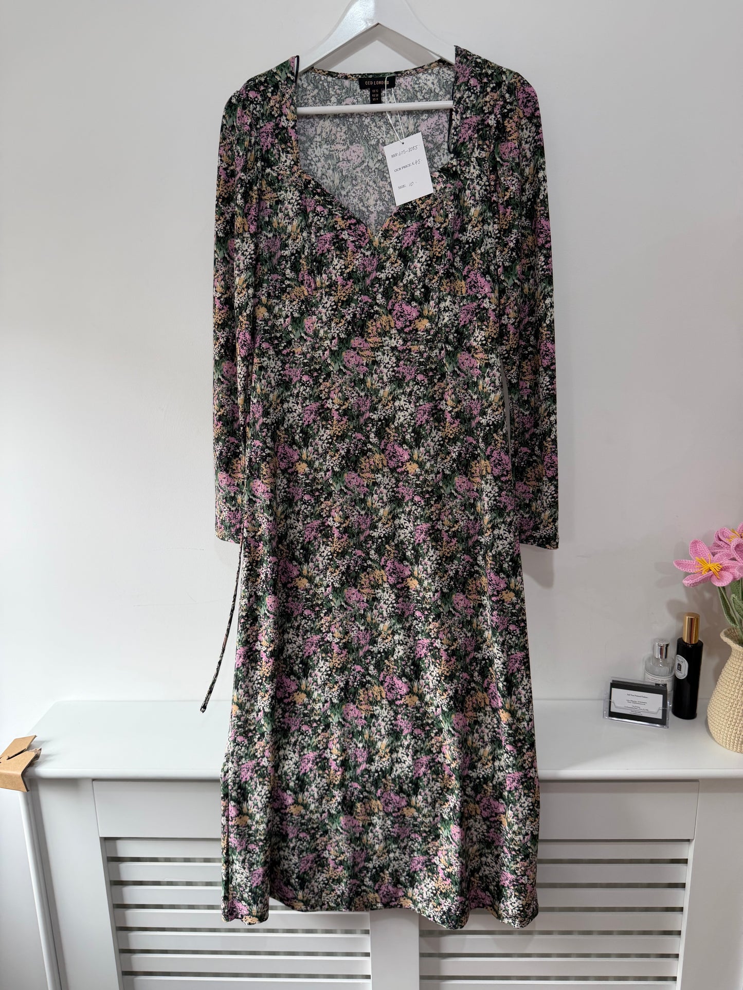 Mult Qed London Dress, Size 10
