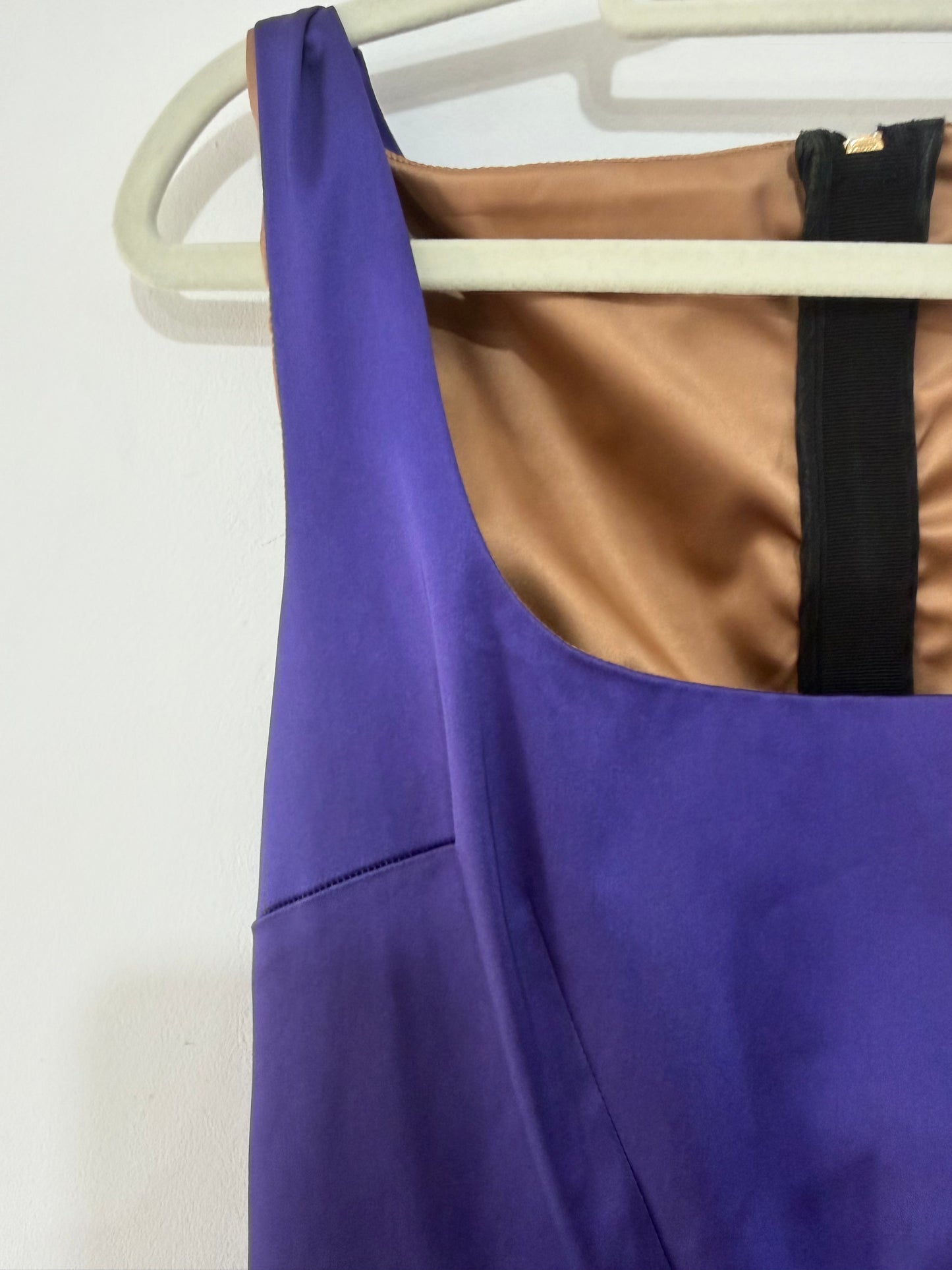 Preloved, Purple Dolce & Gabbana Dress, UK 10