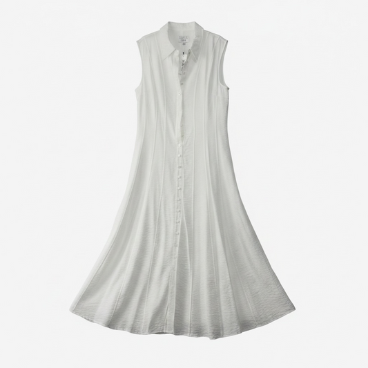 Preloved White BNWT Hobbs Dress, 12