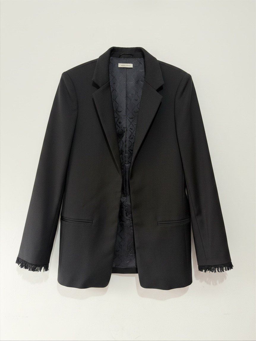 Preloved Zadig & Voltaire Jacket Size 12 The Volly, Black