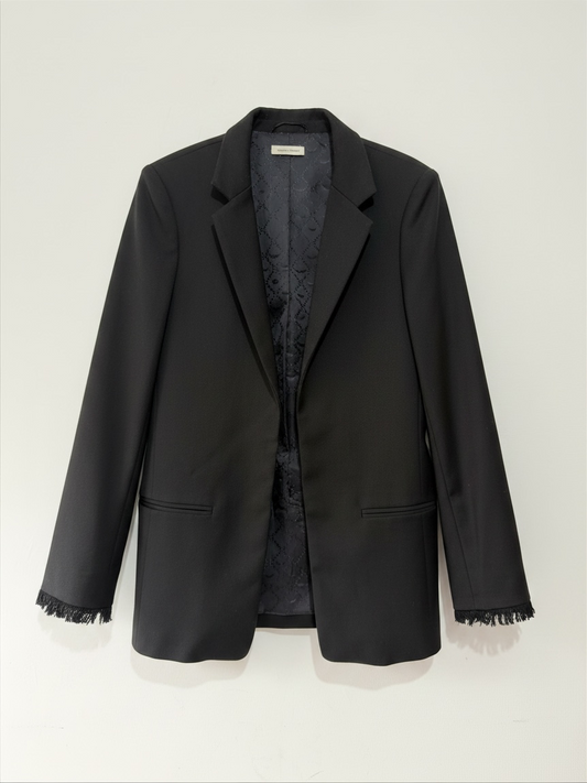 Preloved Zadig & Voltaire Jacket Size 12 The Volly, Black