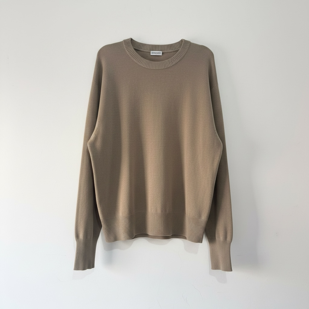 Preloved, Brown Burberry Knitted Jumper, XL BNWT