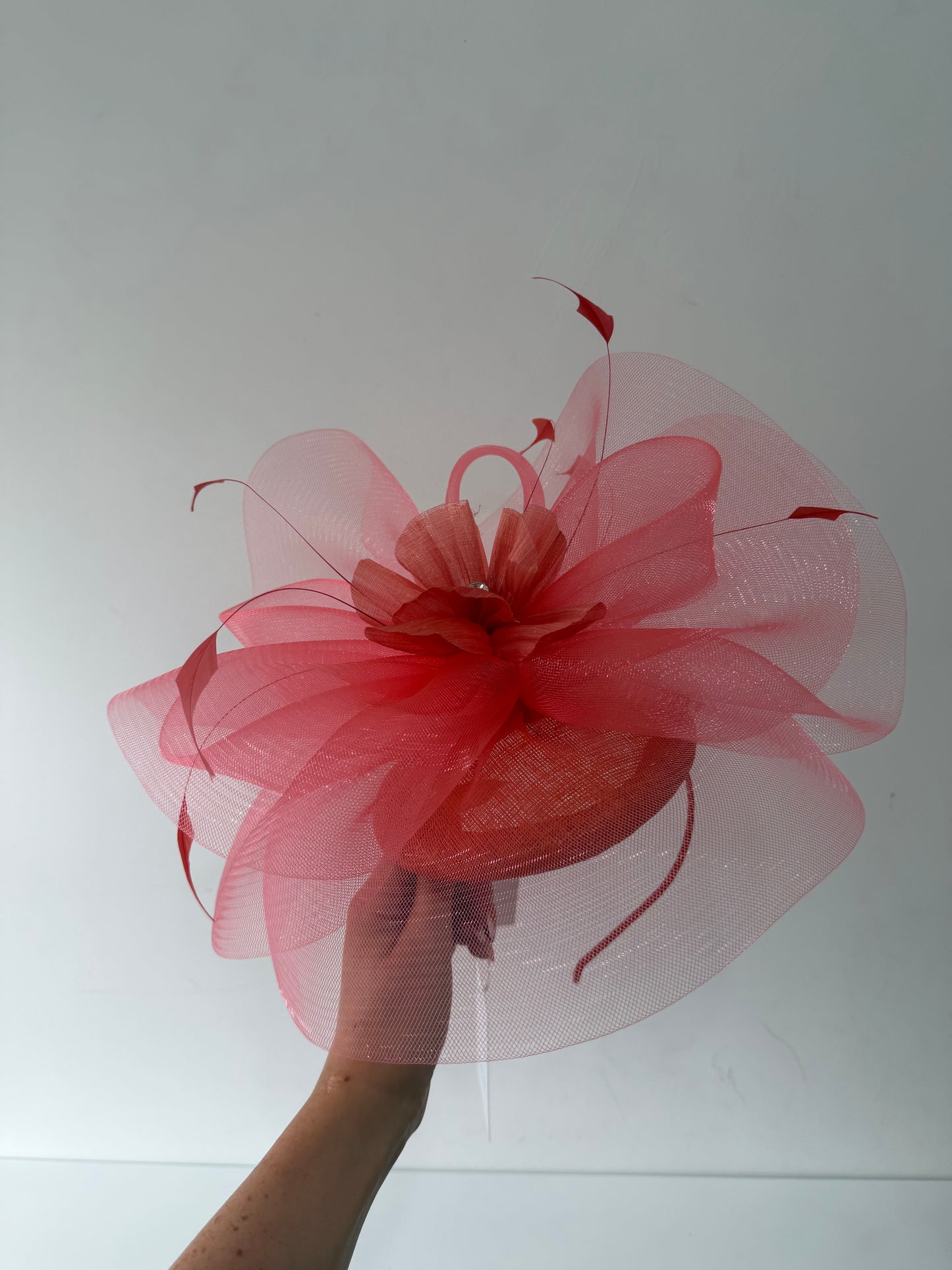 Preloved, NEW, Coral Snoxell & Gwyther Fascinator/Hat, Ascot