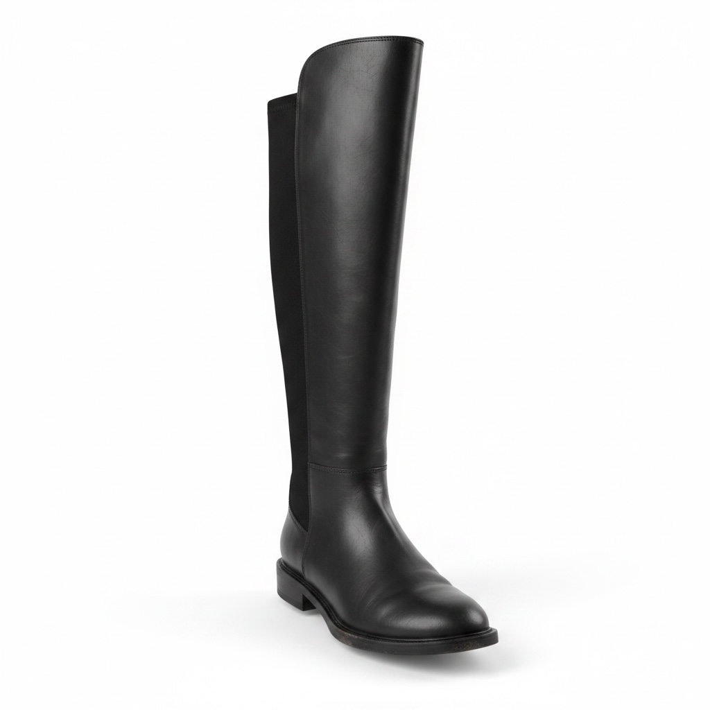 Pre-owned Black Dune Boots, Size 6