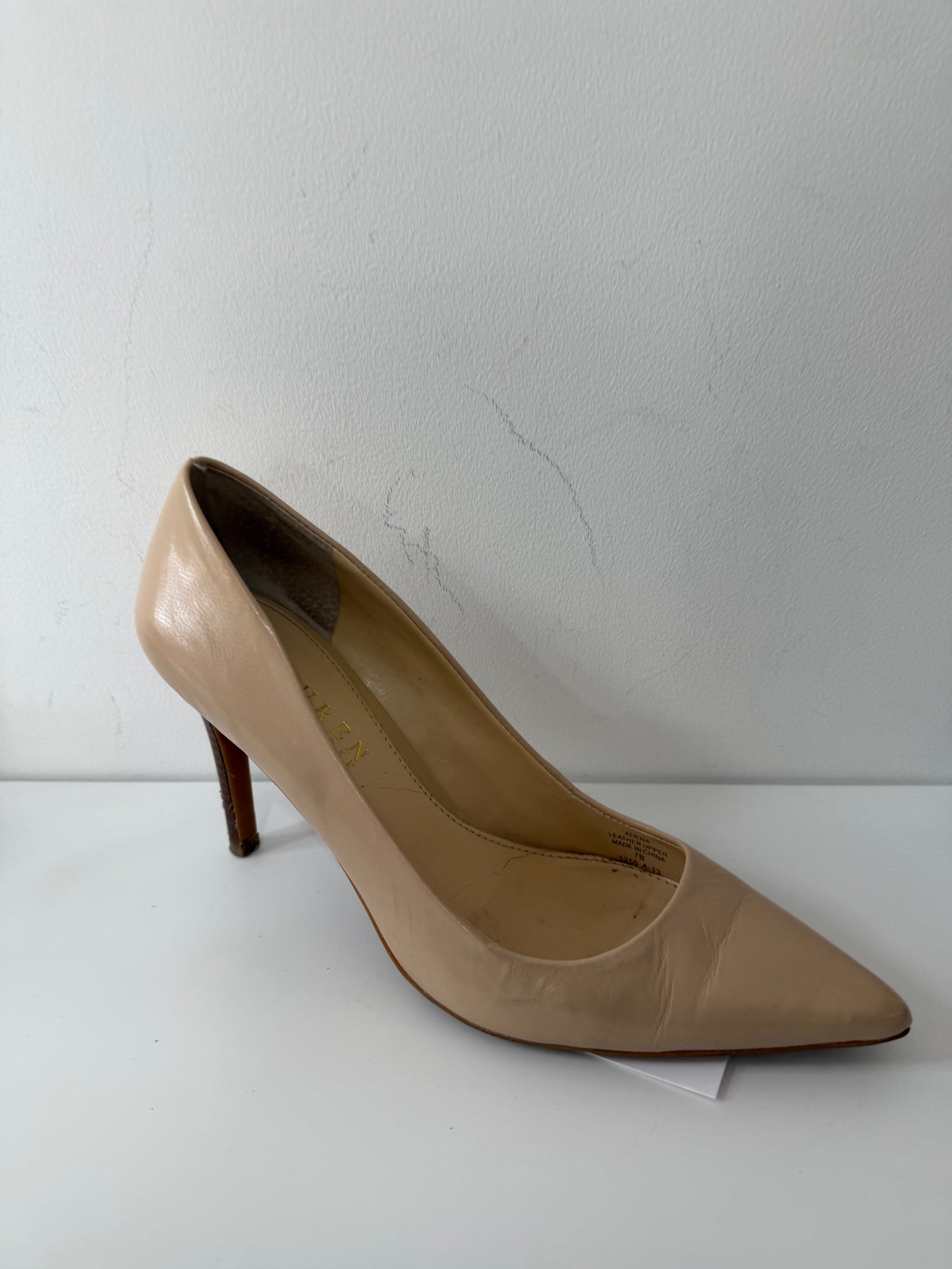 Preloved, Beige Ralph Lauren Heels, Size 38 - UK 5