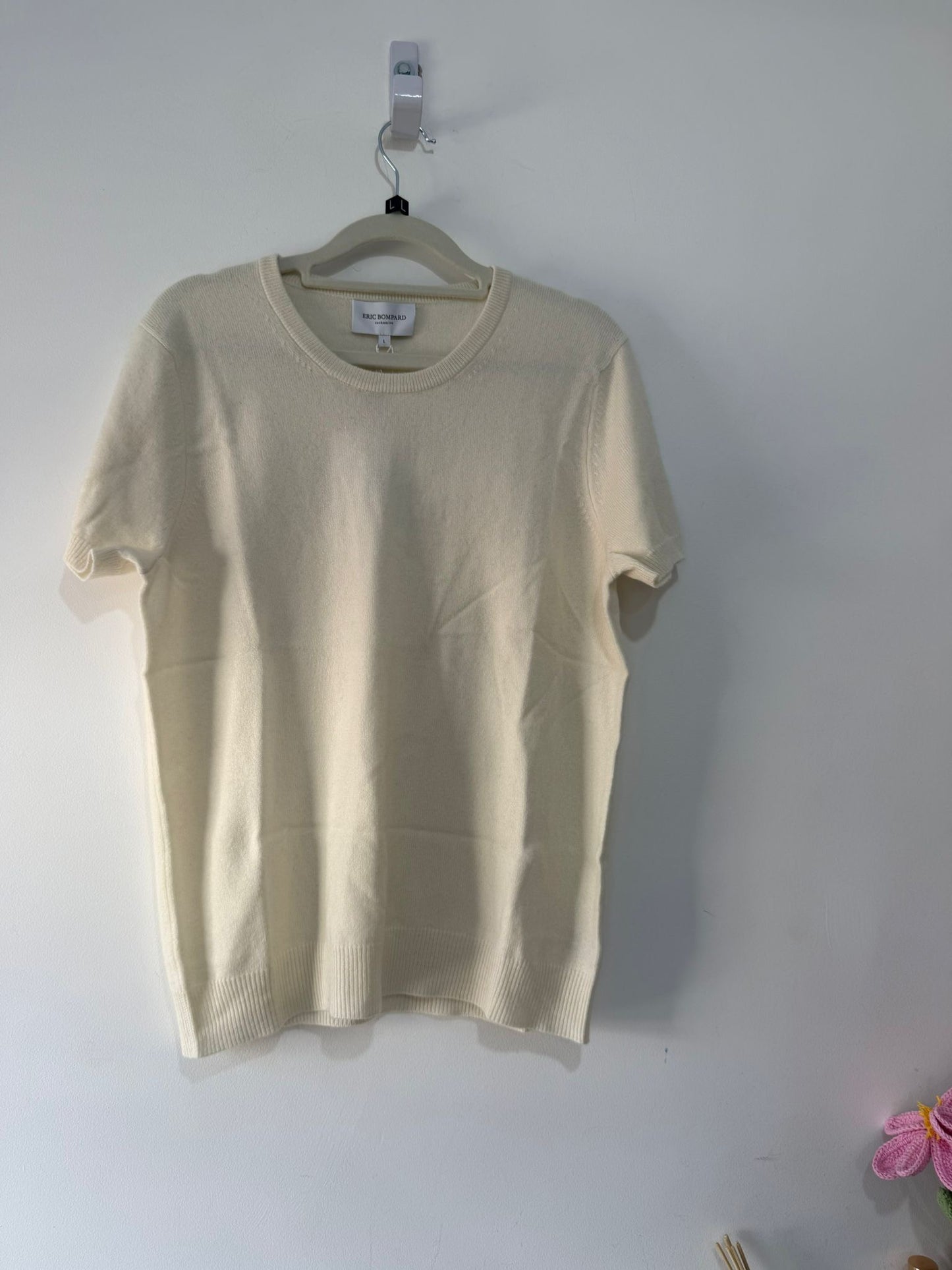 Preloved, Cream  Eric Bompard  Knit Jumper, Large