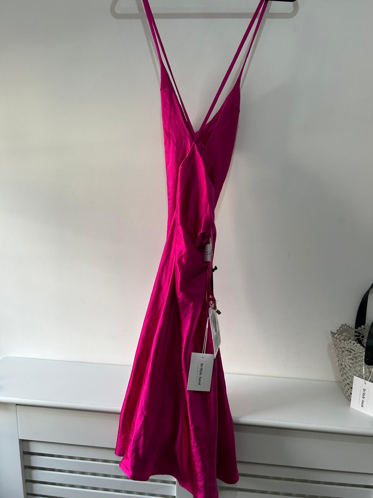 Pre-owned, Pink Galvan London Dress, Size 10