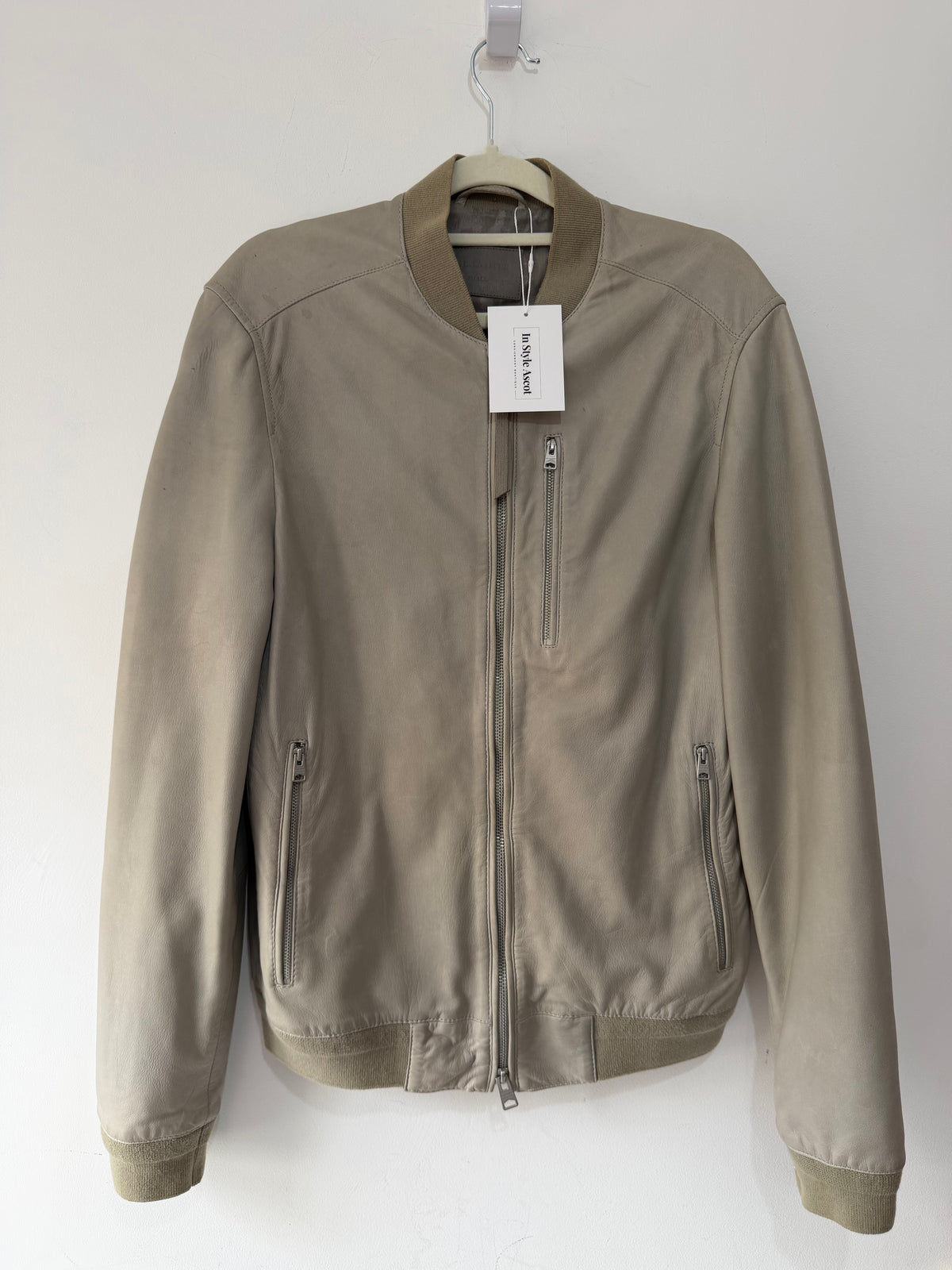 Preloved All Saints Jacket Men's Small Beige