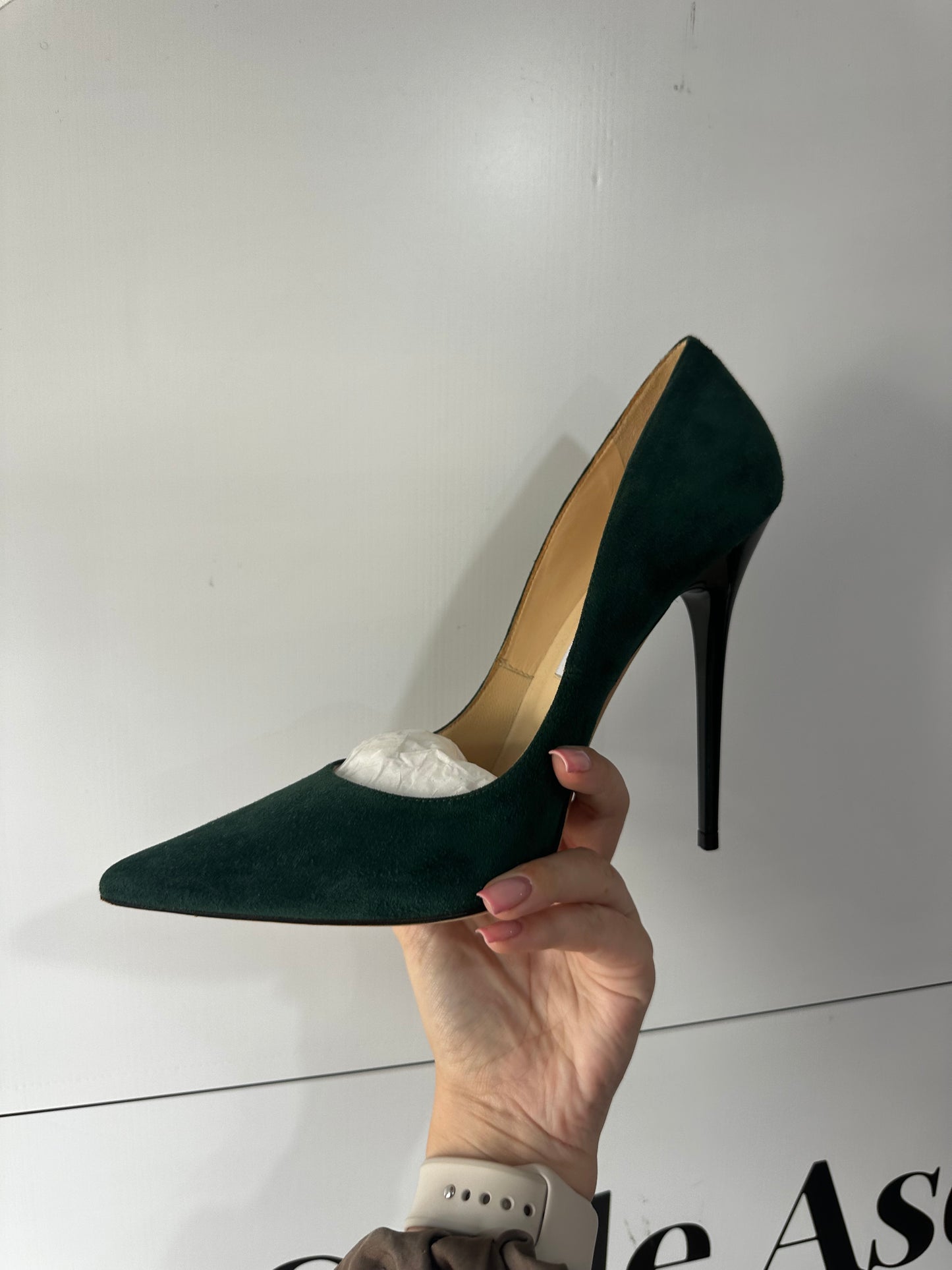 Green Jimmy Choo Heels, 7