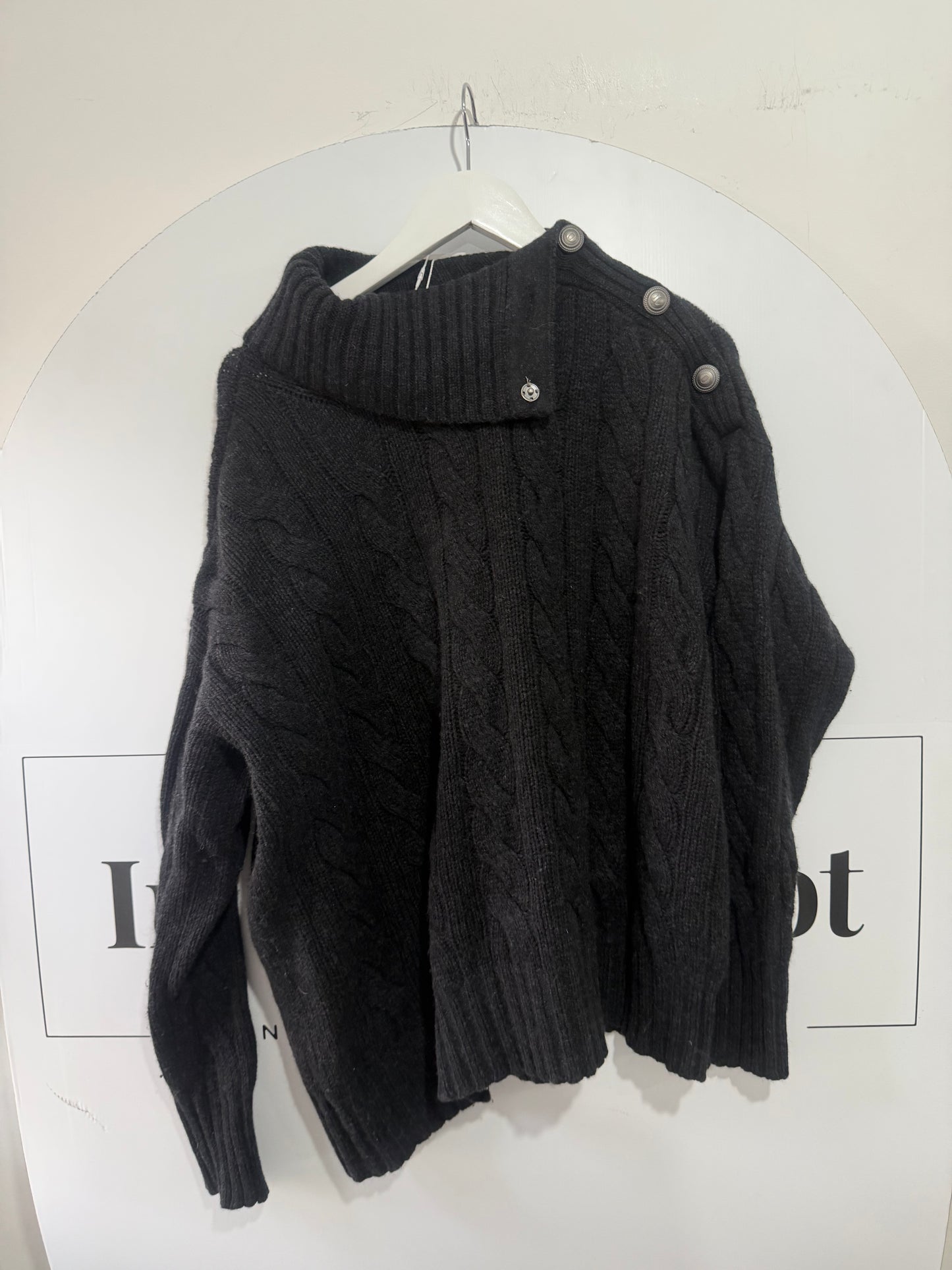 Grey Polo Ralph Lauren Jumper, Size M