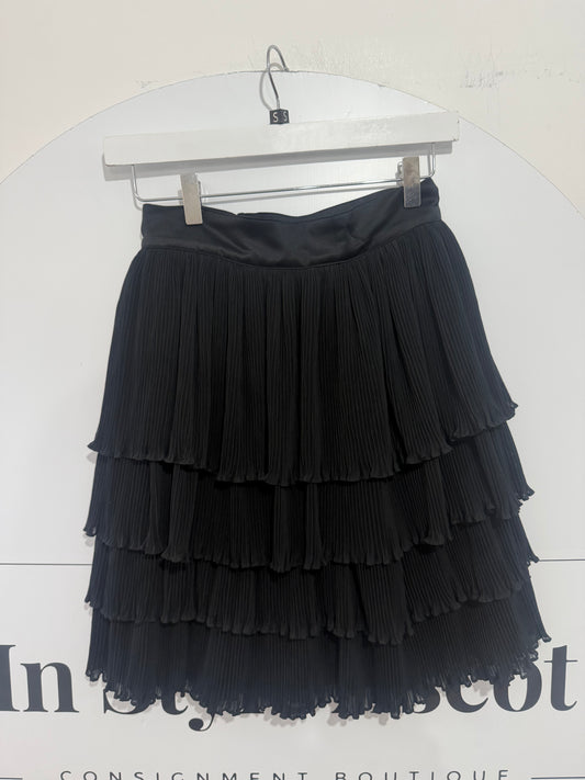 Black Blue Charm Skirt, Size 8