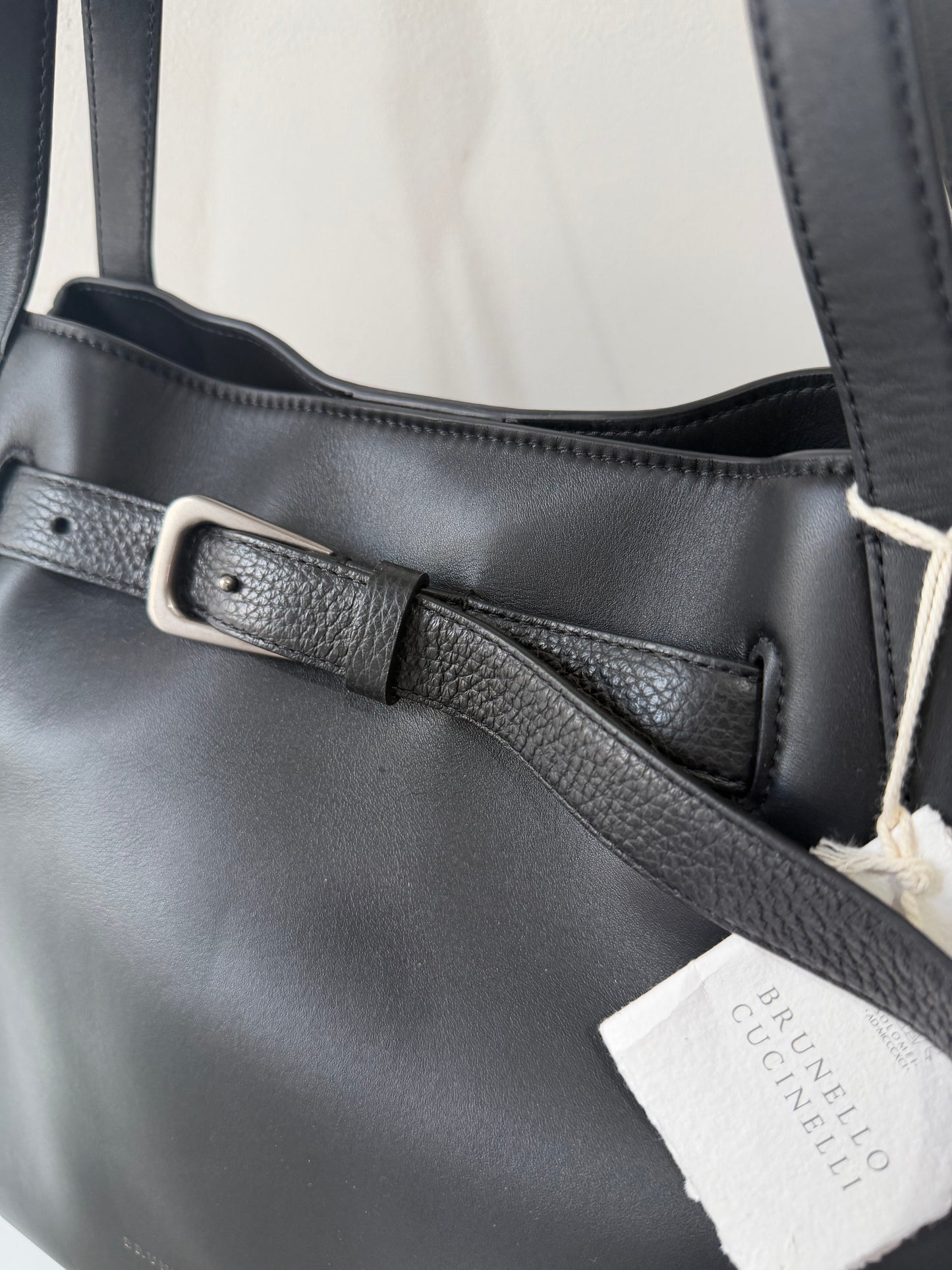 Preloved Brunello Cucinelli Handbag Medium Black