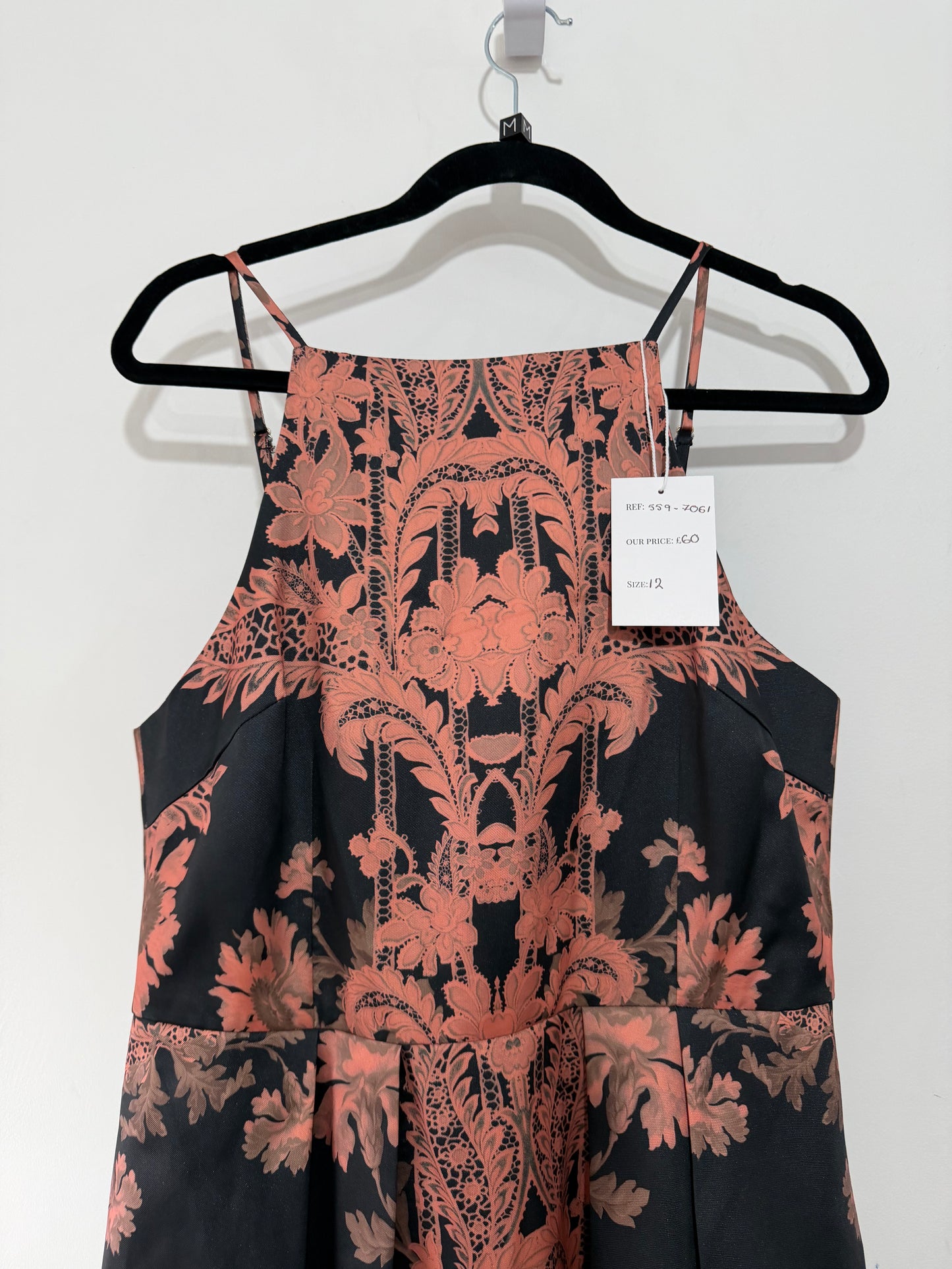 Pre-owned, Pattern Karen Millen Dress, Size 12