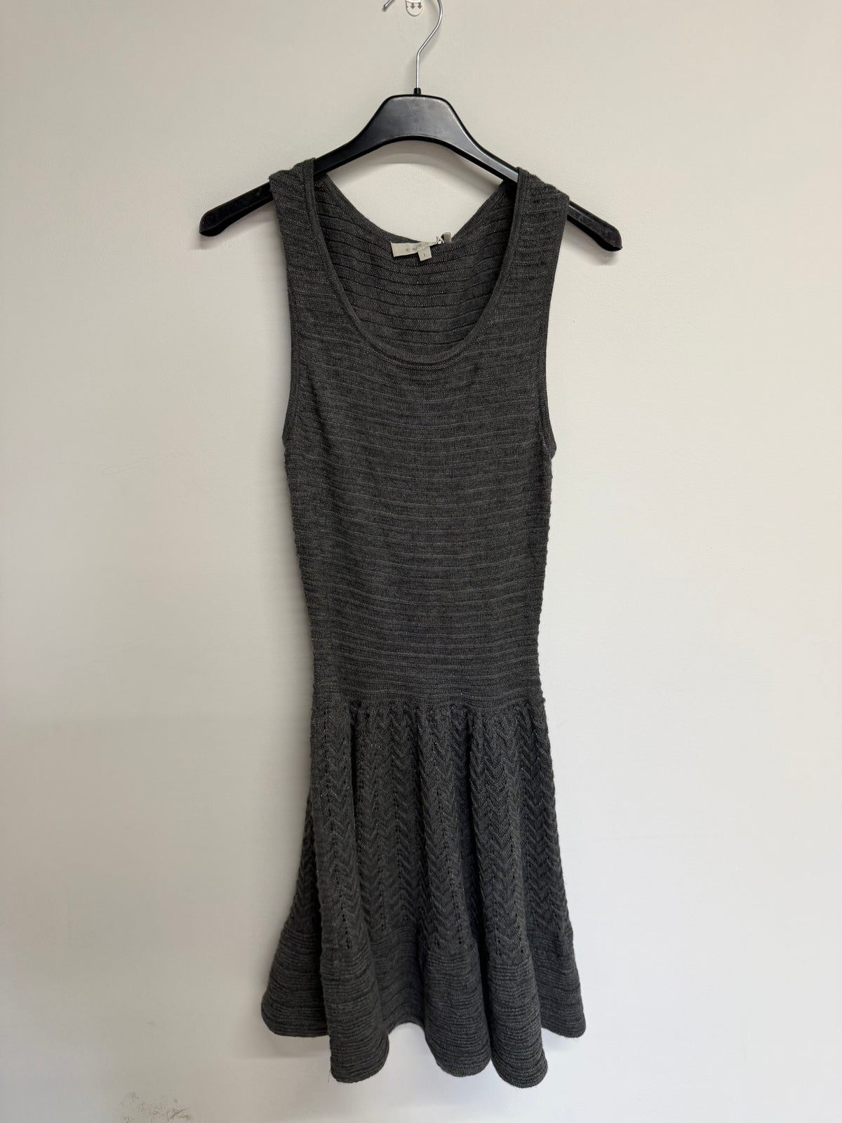 Preloved Sandro Dress Size 8-10 Grey