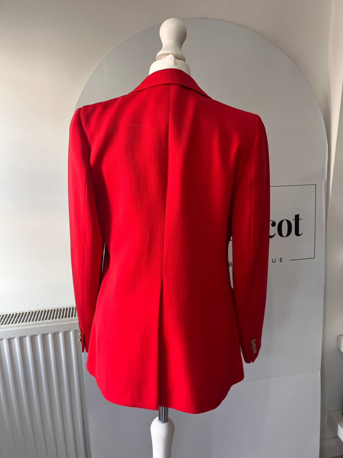 Burberry Red Blazer - M