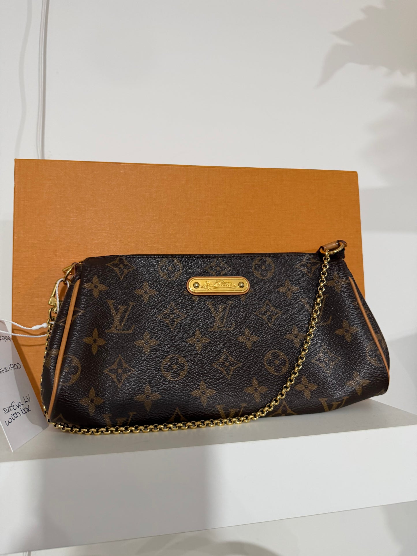 Preloved, Monogram Louis Vuitton Eva Shoulder Bag, Boxed