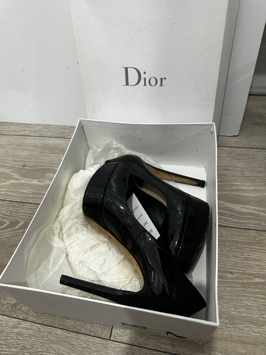 Black Dior Platform Heels, UK 5 - 38