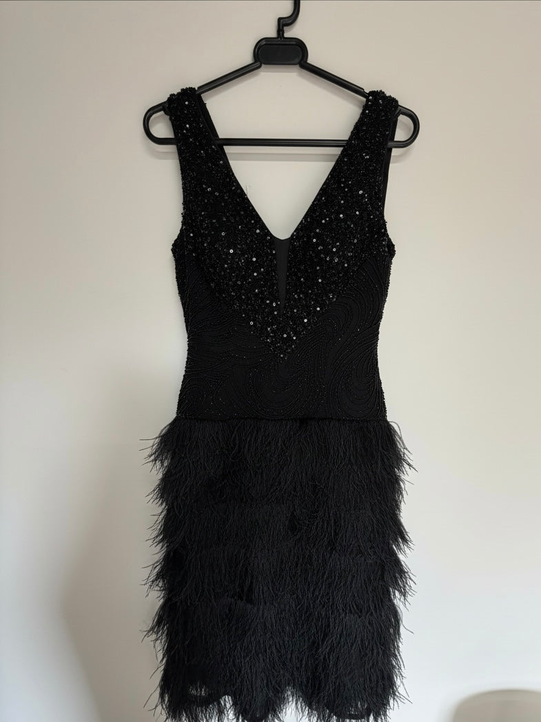 Preloved Anoushka Dress, Size Medium Black