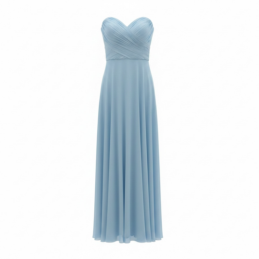 Preloved Blue Nataliya Couture Dress, Size 10-12