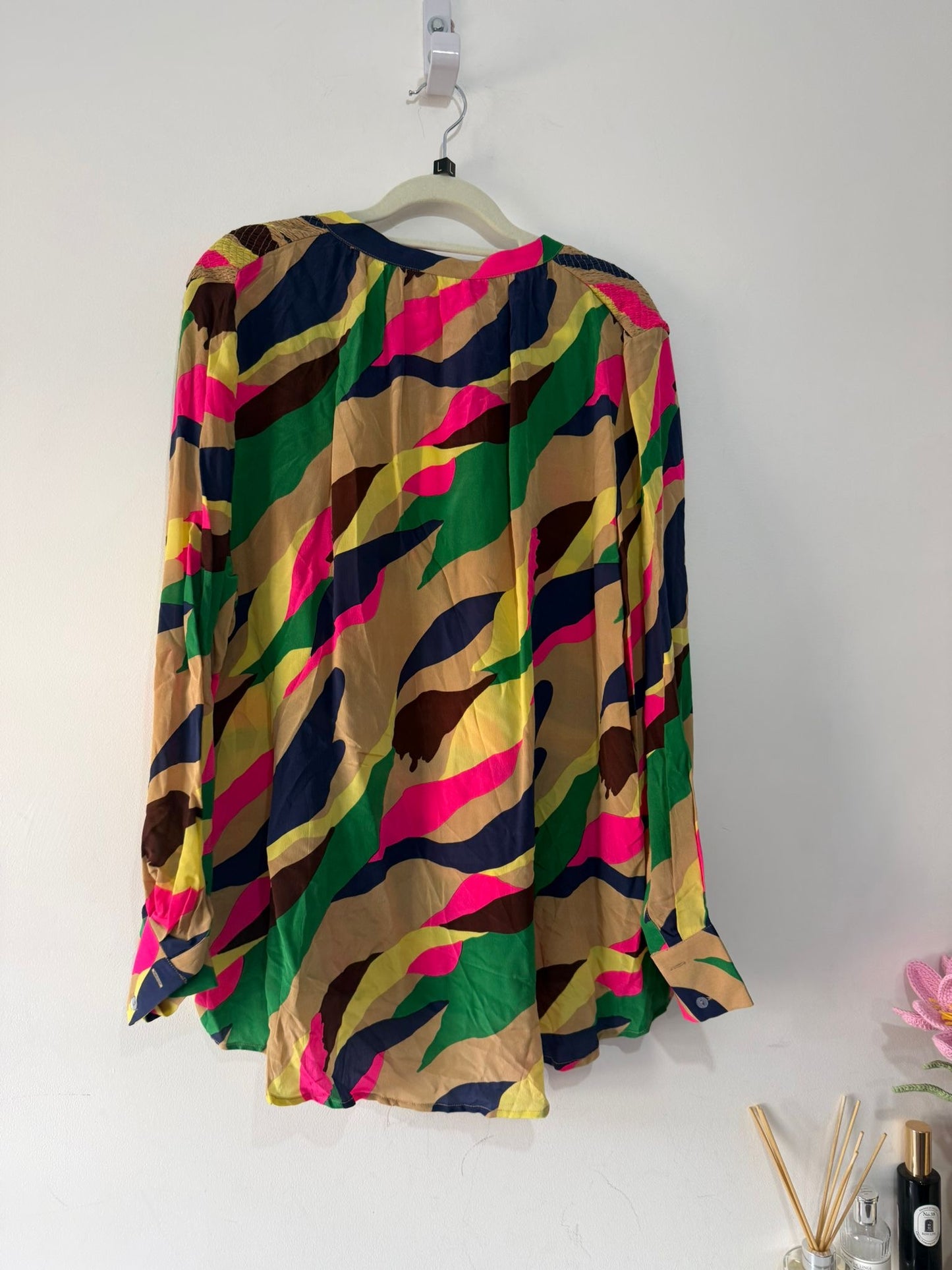 Preloved Multicoloured Mercy Delta Blouse, Size L
