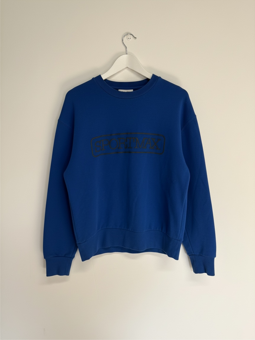 Preloved Sportmax Sweater Size Medium Blue