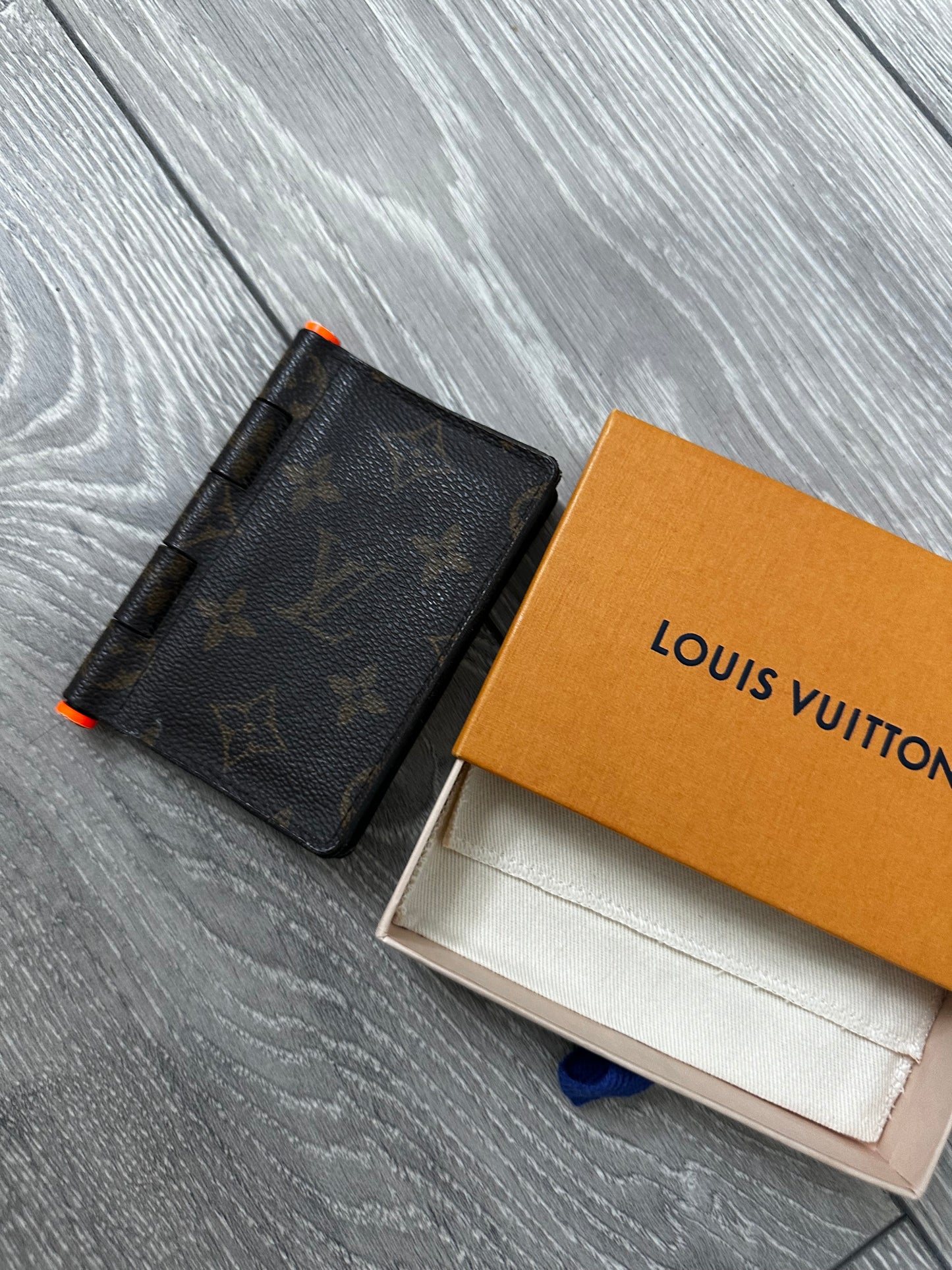 Brown Monogram Louis Vuitton Card Holder