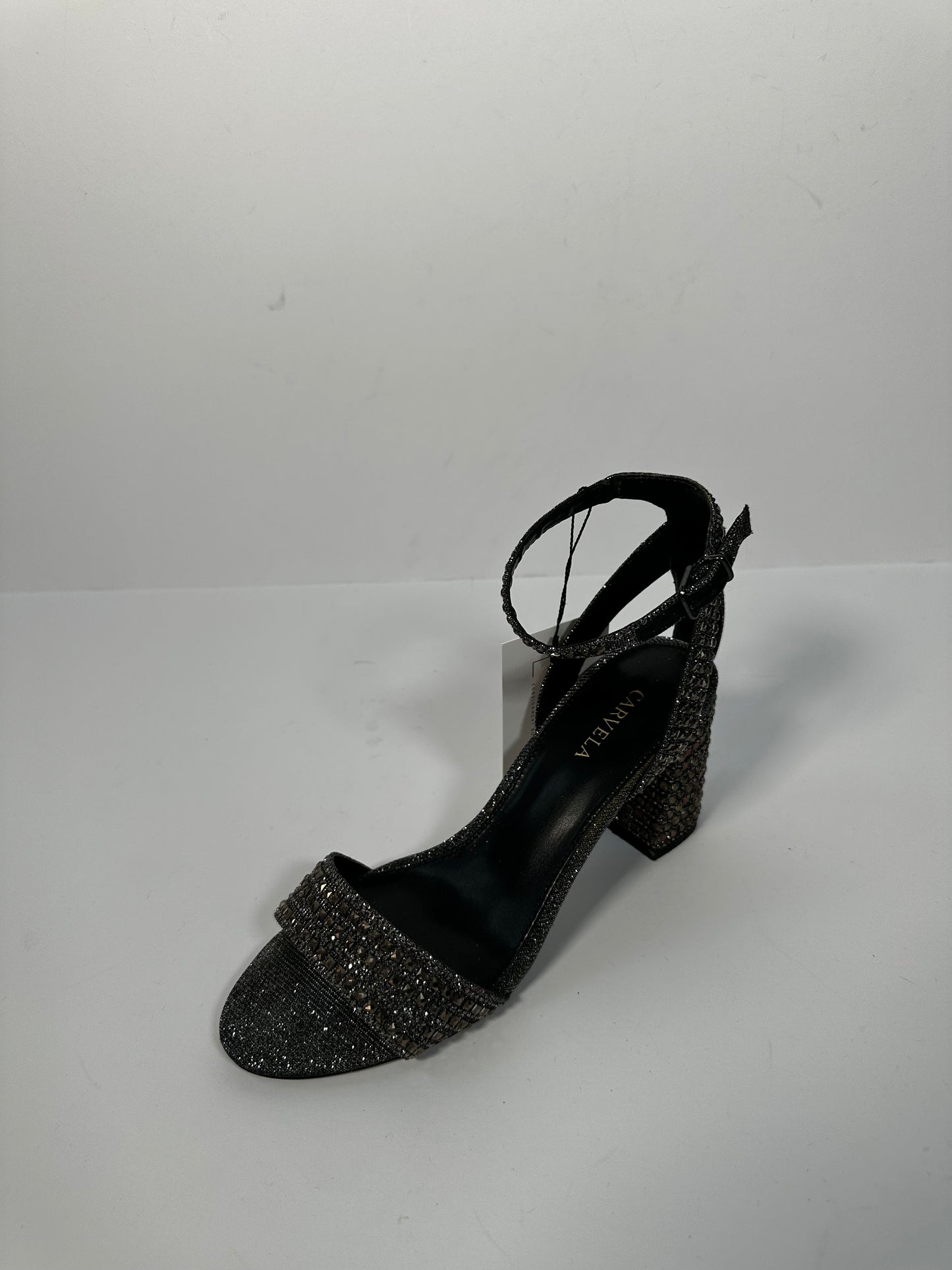 Silver/gold sparkly Carvela Heels, 39/6