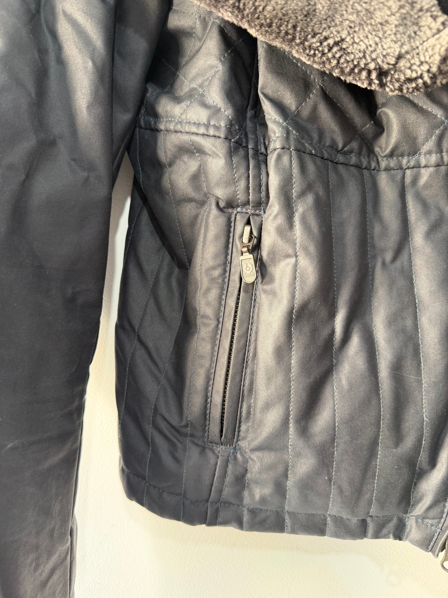 Preloved Belstaff Jacket Size 8 Grey
