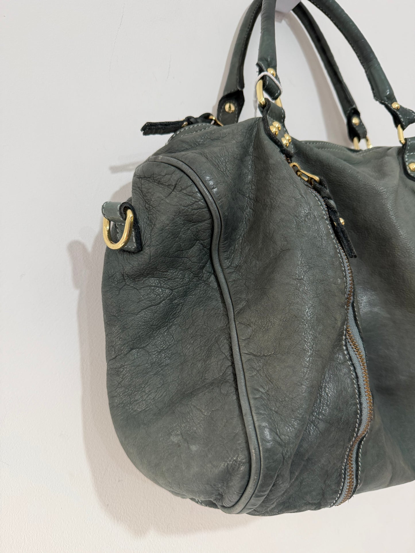 Preloved Zadig & Voltaire Handbag Sunny Grey Blue