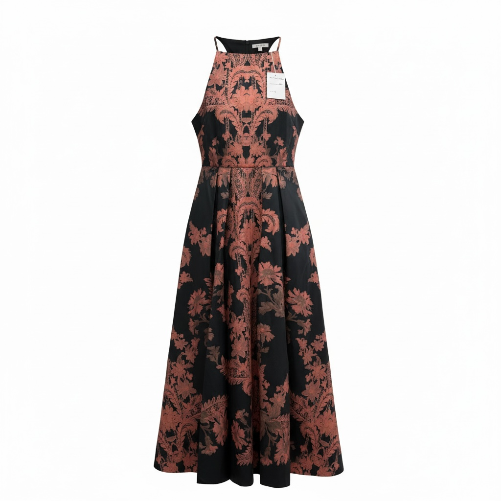 Pre-owned, Pattern Karen Millen Dress, Size 12