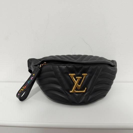 Preloved, Black Louis Vuitton Bumbag