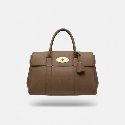 Pre Owned Taupe Mulberry Bayswater