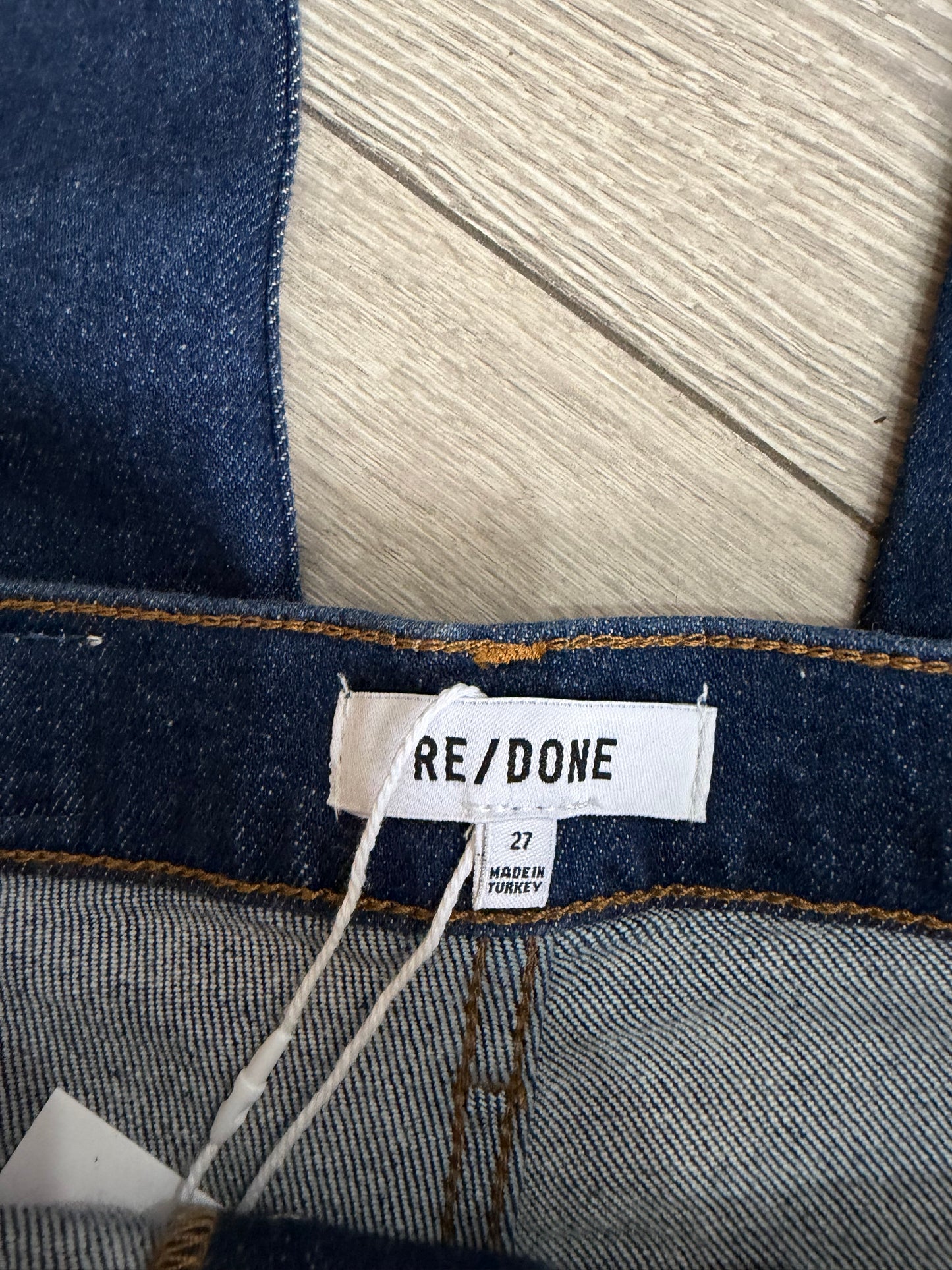 Preloved RE/DONE Jeans Waist 27 Blue re/done 70s ultra high rise stove pipe jeans