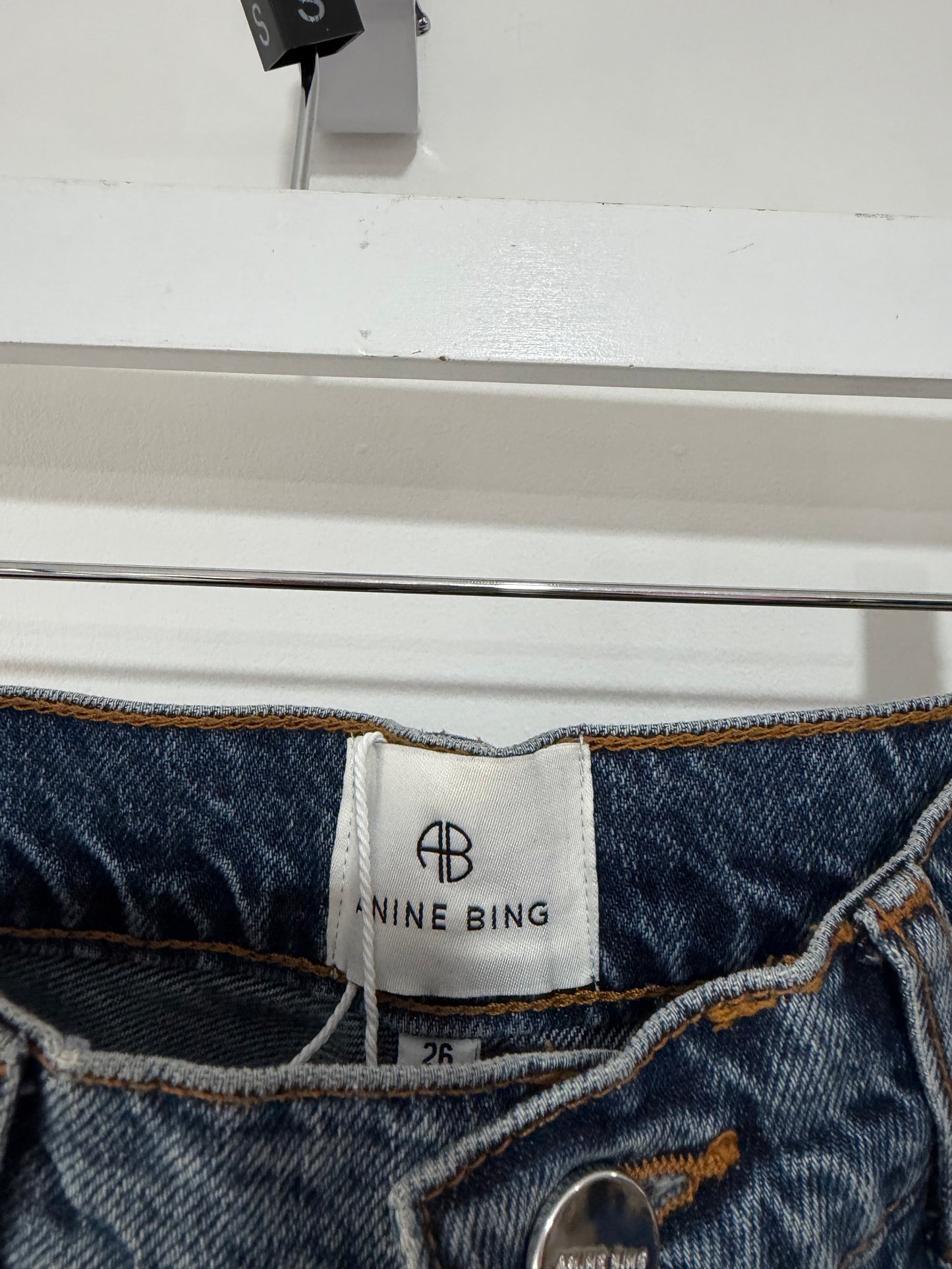 Pre-owned, Blue Anine Bing Jeans, Size W26