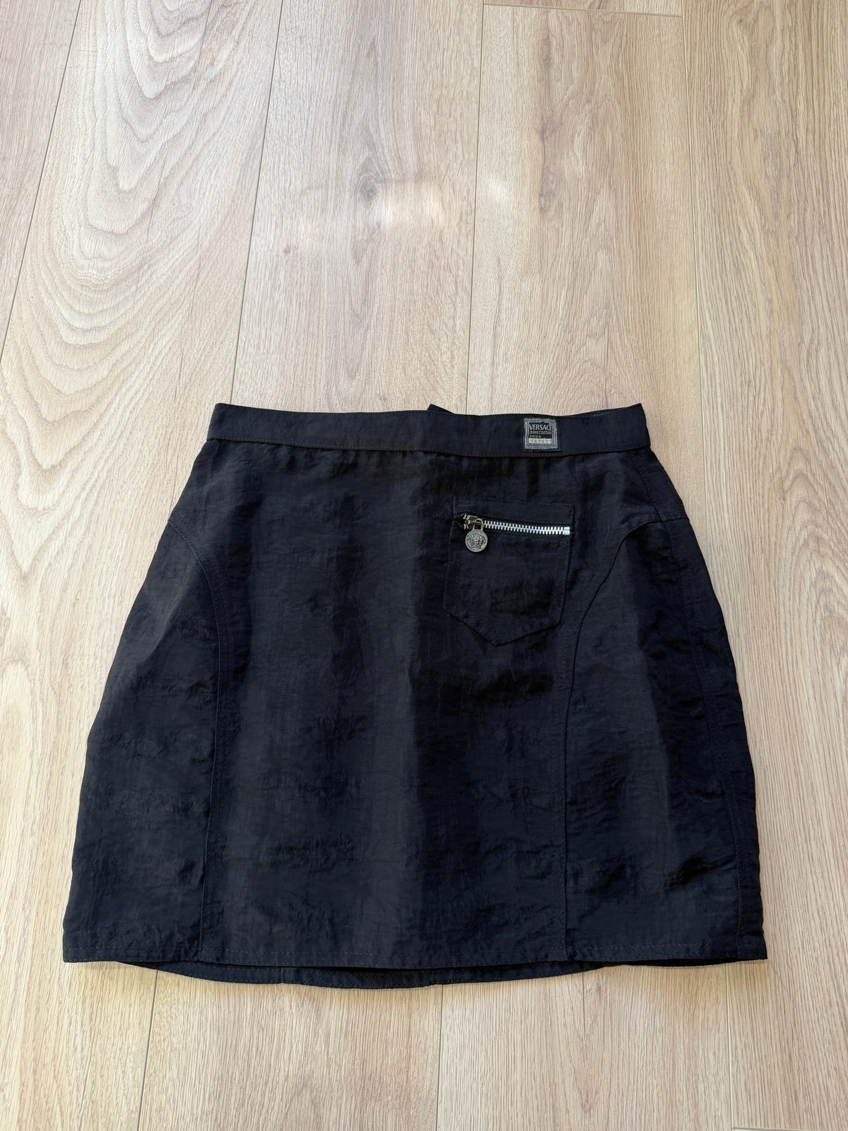 Preloved Versace Jeans Couture Skirt Size Extra Small Black