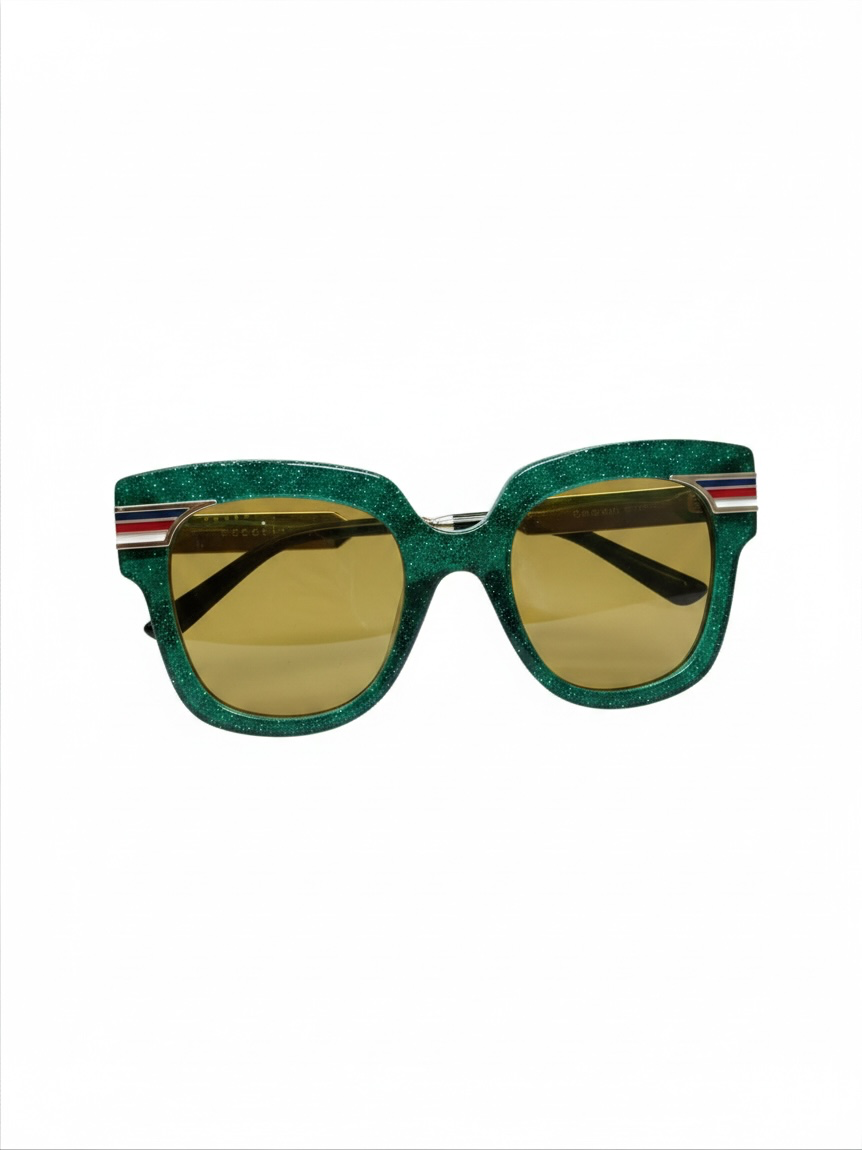 Preloved Gucci Sunglasses Green