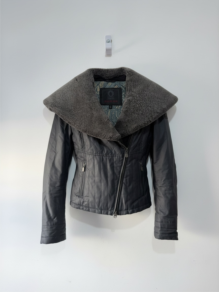 Preloved Belstaff Jacket Size 8 Grey