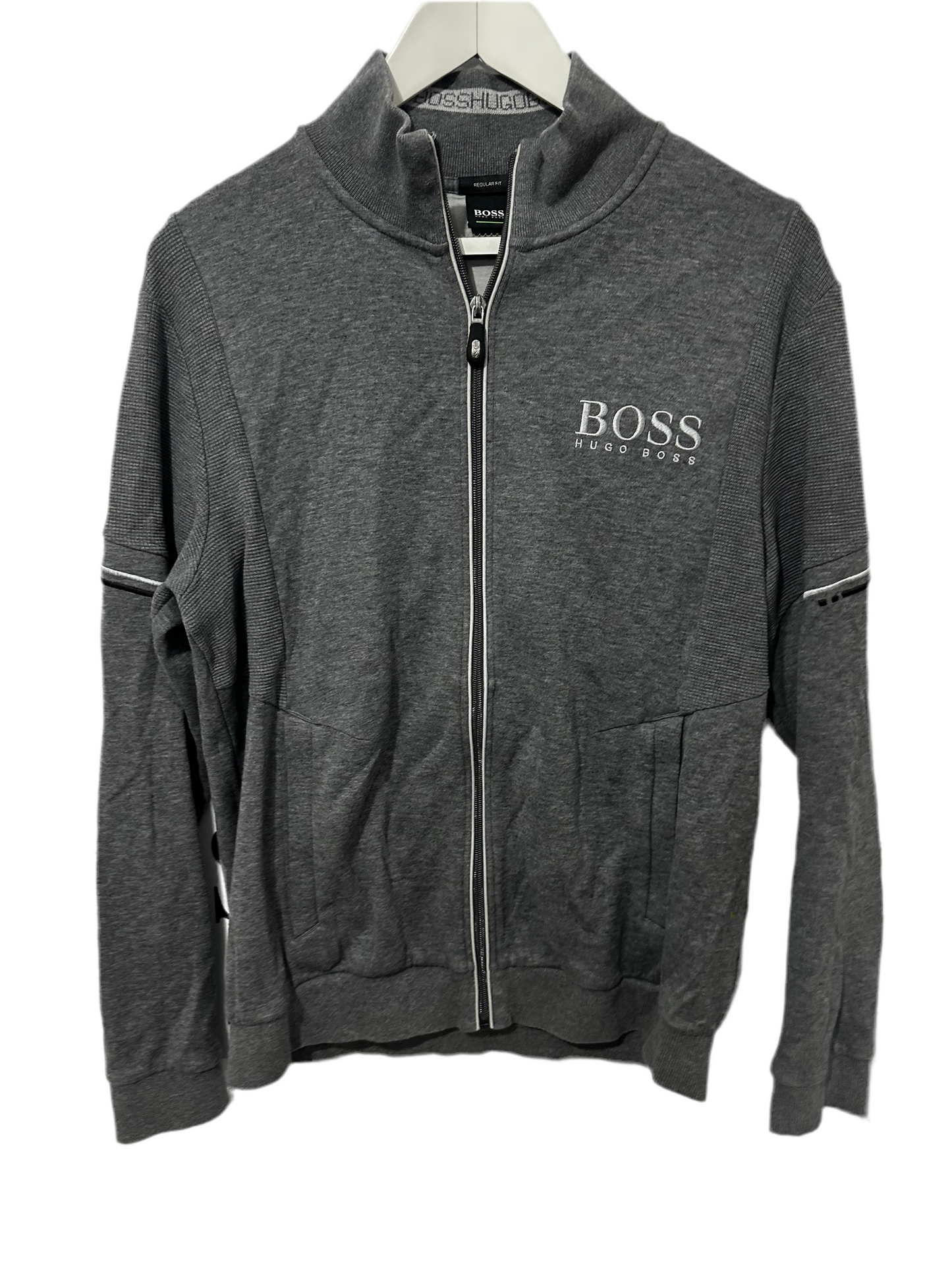 Grey Hugo Boss Jacket, Medium